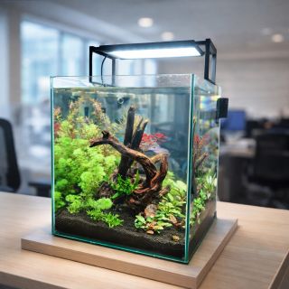 Aj malé akvárium dokáže priniesť veľký pokoj Toto akvárium má len 49 litrov (35×35×40 cm), no aj v takomto formáte vie...